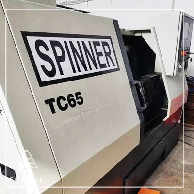 دستگاه cnc تراش افقی 2محور SPINNER آلمان مدل TC65- نمای کلی