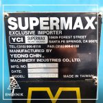 دستگاه CNC فرزعمودی 4محور SUPERMAX تایوان مدل MAX-4X116A-لیبل