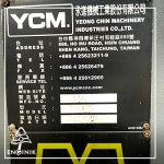 دستگاه CNC فرزعمودی 3محور YCM تایوان مدل TV146B-لیبل