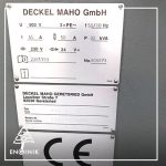 دستگاه CNC فرزعمودی 3محور DECKEL MAHOO آلمان مدل DMC63V -لیبل