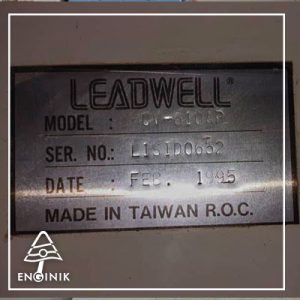 دستگاه CNC فرزعمودی 3محور LEADWELL تایوان مدل MCV610A -لیبل