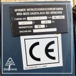 دستگاه cnc تراش افقی 3محور Spinner آلمان مدل SB CNC-لیبل