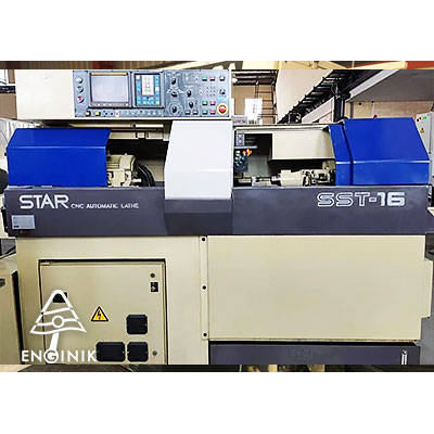 دستگاه cnc طول تراش 5محور STAR ژاپن مدل SST16-نمای کلی