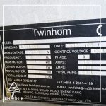 دستگاه cnc تراش افقی 3محور TWINHORN تایوان مدل STYLE T-6-لیبل